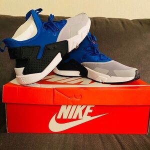 Nike Air Huarache Drift Game Royal White Wolf Grey